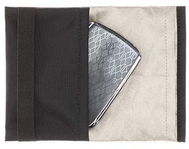 Keycard- Autoschlüssel-Etui 12x8 cm | Kreditkarten Tasche | RFID No-Signal| Funk-Stop| Keyless Go Schutz (schwarz)