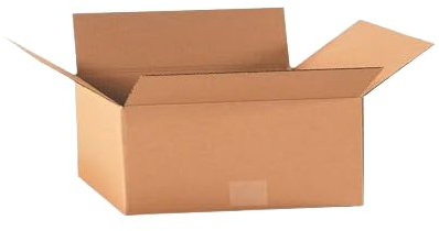 AKAR 457 x 305 x 254mm - A3 - (18x12x10) - Brown Single Wall Box Shipping Single Wall Cardboard Boxes Shipping Mailing Postal Brown Cardboard Boxes Mailing boxes Packaging boxes Storage boxes (5)