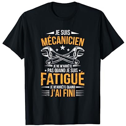 Mécanicien Automobile Cadeau Auto Garage Suis Mécanicien T-Shirt