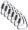 OWAYOTO Delta Quick Link Triangle Locking Carabiner 1/4 M6 6MM 6pcs
