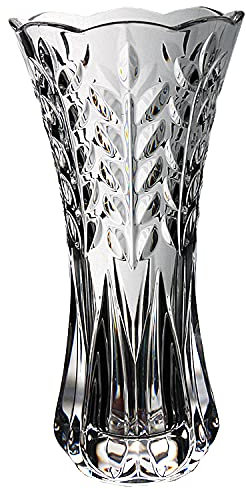 Kwlyon Grand Vase à Fleurs 30,5 cm - Plastique Incassable Comme Verre et Cristal - Rose pour Décoration Maison, Bureau, Mariage