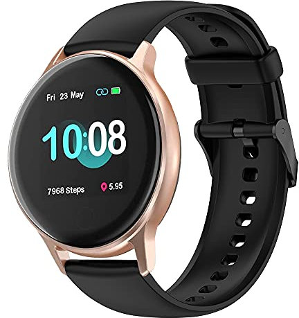 Kobmand Armband für UMIDIGI Uwatch 3S/Uwatch 2S, Armbänder,Silikon Sport Verstellbarer Ersatzarmband 22mm Uhrenarmband für Umidigi Uwatch 2S/Uwatch 3S
