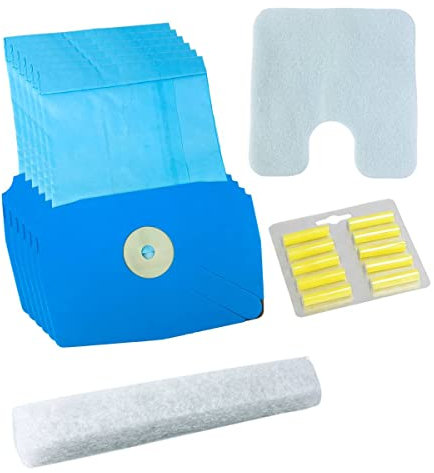 10 Staubsaugerbeutel inkl. Filterset mit 1 Motorfilter,1 Abluftfilter, 10 Duft geeignet für LUX Electrolux 770-795, D748, D765, D768, D770, D795 Royal in Premium Qualität von JaTop