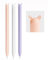ELETIUO 3 Pack Soft Sleeve Apple Pencil Case Compatible with Apple Pencil 1st Generation,Premium Silicone Cute Ear Pencil Skin Cover Pen Grip(White, Pink,Purple)