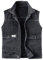 Harbrosrce Classics Herren Weste Denim Vest Ärmellose Jeansweste Cowboy Jacke Motorradweste Bikerweste für Männer Casual Freizeitweste