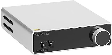 Topping PA5 II Plus Leistungsverstärker, 140 W x 2, Klasse D, vollständig symmetrischer Verstärker, TRS/RCA-Eingang, 12 V Trigger-Stereo-Heim-Audio-Verstärker