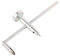 Taglierina Circolare Per Cartongesso, Taglierina Circolare da 40 Cm Per Cartongesso Per Intagli su Cartongesso Per Legno, Composito, Lamiera E Altro
