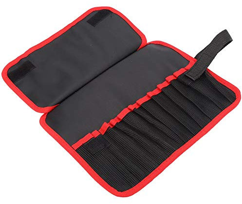 HERCHR Angel-Jig-Tasche, Tragbare wasserdichte Ködertasche Zum Angeln, Organisierte Taschen, Aufbewahrungstasche Für Angelgeräte, Outdoor-Angeln(Rot)