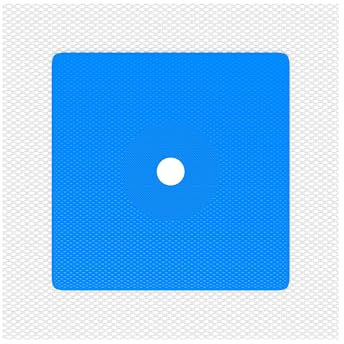 Isolbau Wandmanschette P2 Blau - 100 Stück 120 mm Dichtband - Wasserdichte Manschette für Sanitär, Dusche, Bad, Fliesen, Abdichtung Dichtmanschette für Innen- & Außenbereich