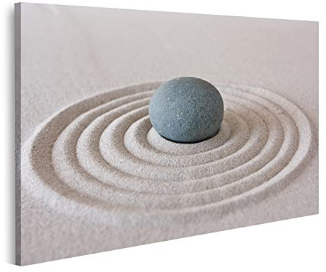 islandburner Prime Bild auf Leinwand Zen Kreis Meditation Spa Massage Salon Thai Bilder Wandbilder Poster