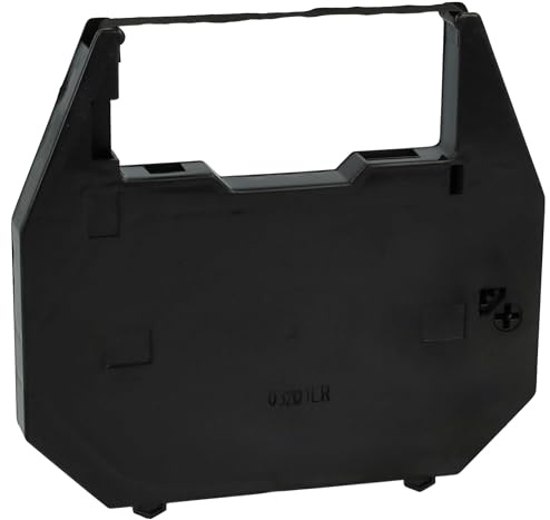 vhbw Farbband Schriftband kompatibel mit Privileg Electronic 2200 | Electronic 2400, 2200, 2400 Nadeldrucker, Bondrucker - Schwarz