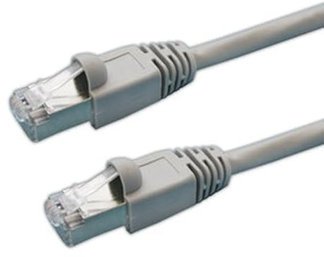 Levitantes Cable de red FTP CAT.6 blindado, 10 metros, 8P8C, ideal para conexiones de alta velocidad y redes informáticas.
