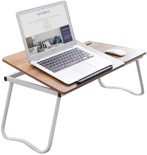 Laptop-Schreibtisch, Laptop-Betttisch, einfacher Computertisch, Laptoptisch, Klappbett, kleiner Tisch, Lerntisch, Esstisch