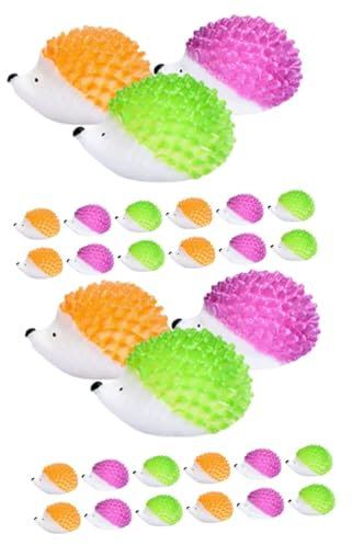 HEMOTON 30 Stück Mini Igel Dekoration Tier Garten Miniatur Figur Miniatur Igel Miniaturen Garten Dekoration Winziger Igel Mikro Landschaft Igel Mini Igel Figuren Kunstharz