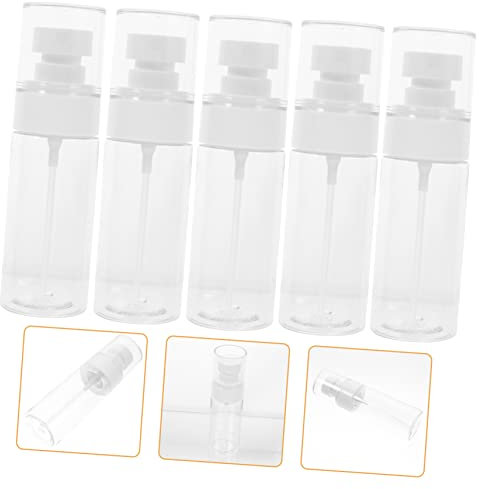 Gogogmee 5St Sprühflasche haarspray got2be haarlack sprühfläschchen Parfüm Behälter für Flüssigkeitsflaschen Reiseflaschen für Toilettenartikel kleine reiseflasche Haarsprayflasche Plastik