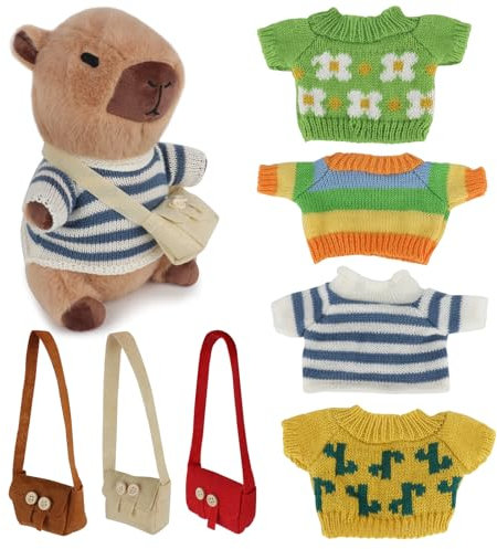 YANGUN Capibara Peluche Con Cappello Di Laurea, 23cm Peluche Capybara, Capybara Plush, Regalo Di Esame Superato, Regalo Di Maturità Per Bambini E Amici (Contemporaneo)