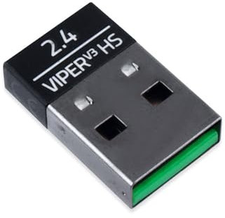 USB Dongle Receiver Adapter for Razer Viper V3 Hyperspeed Gaming Wireless Mouse