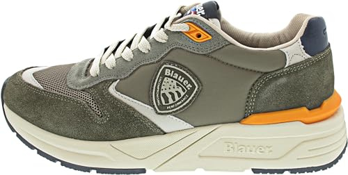 Blauer S5ray02 - Zapatillas con cordones de tela/ante para hombre
