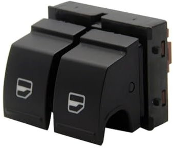 Autofenster-Taste Elektrischer Fensterheberschalter, Passend Für Skoda Für Fabia 2 Für Octavia 1Z Für Roomster Autozubehör Auto Fensterheber Schalter