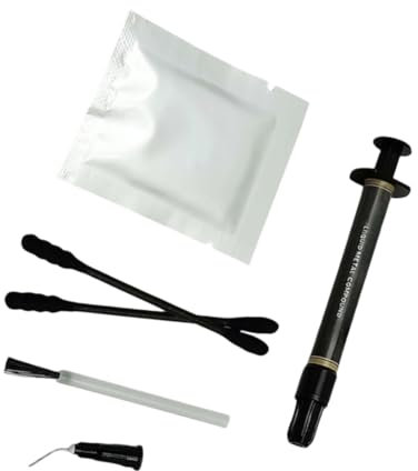 Liquid Metal Thermal Paste, 79 W/mK High Performance, Heatsink Paste for CPU Coolers, 1 Grams with Cleanser and Spreader