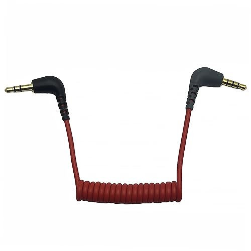 CIMAXIC Audio-konvertierungskabel Trrs-trs-kabeladapter Kabelkonverter Für Mikrofon Audioadapter Telefonanschluss Langlebig Robustes Material Einfach Anzuschließen