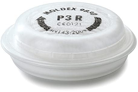 Moldex Partikelfilter P3 R, für Serie 7000 + 9000, EasyLock in Blisterverpackung (2 Stück) 9030 12 Weiß, Mittel