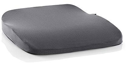 VitaL Kissen® – Orthopädisches Keilkissen Auto anthrazit – Ergonomisches Sitzkissen für Fahrersitz & Beifahrersitz – Entlastet Rücken, Hüfte & Knie – Für aufrechtes, schmerzfreies Sitzen im Fahrzeug