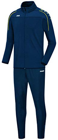 JAKO Herren Trainingsanzug Classico, Nightblue/Citro, XL
