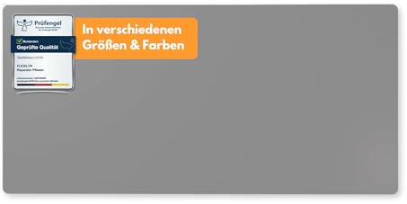 Flickly® Selbstklebende Reparatur Flicken | LKW, Anhänger, Zelt, Markisen, Camping, Sonnenschirme, Pool | in vielen Farben erhältlich | 50cm x 24cm | (RAL9006) Silber