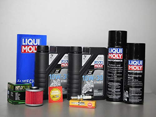 MotorFunSports Wartungs Set Yamaha XT 500 Öl Ölfilter Zündkerze Service Inspektion