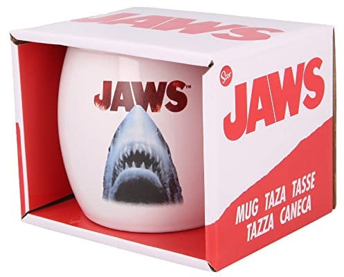 Stor Jaws Keramikbecher, 380 ml