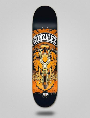Flip Monopatín Skate Skateboard Deck Tabla Gonzalez Comix 8.0x31.5