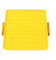 Brussel 1 Pc Double Sided Geoboard Mathematical Array Block Board Graphical Educational Toys Nails Peg Board with Elastic Bands Kids Teaching Aids Yellow