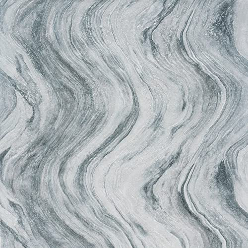 Arthouse Chakra Grey Silver Wallpaper 299002 - Texture Rock Stone Marble Effect