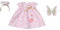 Baby Annabell Weihnachtskleid, Puppenkleid mit Flügeln und Haareif, für Puppen in 43 cm 707241 Zapf Creation