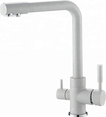 Drei-Wege-Wasserhahn 3 in 1 Armatur Küche Wasserhahn Wasserfilter 1801 (Chreme)