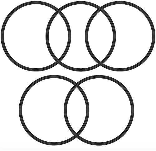 Replacement Seal Compatible with Contigo Mug 5PCS, Ancable Silicone Lid Seals Replacement Parts Compatible with Contigo Snapseal Travel Tumbler 16oz & 20oz