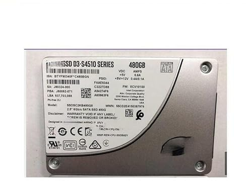For SSD D3-S4510 480G 960 SSD SSDC2KB480G8 960G8