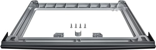 Bosch - Accesorio de unión, Kit unión secadora y lavadora; Acero; WTZ2741C