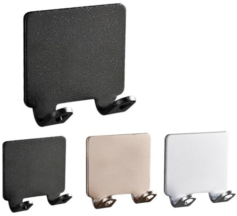Bathroom Shelf Razor Stand Wall Razor Holder Shower Razor Blade Holder Man Shaver Holder For Bathroom Hook Hanger Shaving Holder (Size : Type A Black 1 PC)