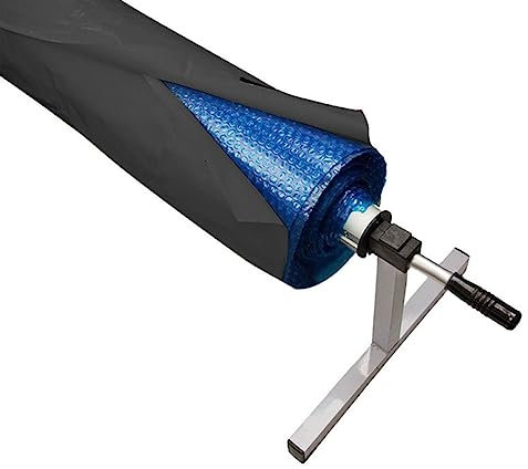 Pool Tarpaulin Roller Cover, Pool Wheels Cover, Protective Cover, Swimming Pool Roll Tarpaulin with Drawstring, Waterproof, Dustproof Protective Cover for Pool Tarpaulins, Roll System Pool Covers