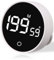 Birshe Minuterie de Cuisine Minuteur Numérique Minuteur Visuel Magnétique Cuisson Classe Formation, Minuterie Aimanté Numérique Affichage LCD (F5 White)