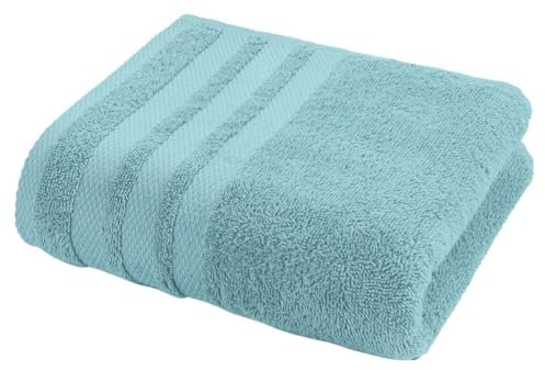 casa NOVA Handtuch - 50 x 100 cm - Blau - Baumwolle