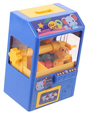 JOINPAYA 1 Set Mini Macchina Artiglio Artiglio Giocattolo Artiglio Per Bambini Mini Raccoglitore Di Caramelle Giocattoli Educativi Piccola Macchina Ad Artiglio Bomboniere Yellow Plastica