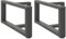 vidaXL Couchtischbeine T-Form 2 Stk. Anthrazit 70x25x(30-31) cm Stahl, Tischbein, Tischbein Metall, Esstischbein, Möbelbein, Schreibtischbein