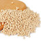 LeisuDay 1000 perline di legno naturale da 6 mm, non trattate, rotonde in legno, mini perle intermedie con foro da 2 mm, per fai da te, gioielli fai da te, collana ecc.