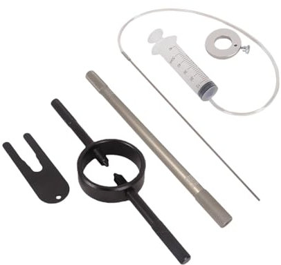 AsrMyjcx Universal Motorrad Gabel Wartung Werkzeug Gabel Ölstand Werkzeug Zubehör Radial Pin Spanner Gabel Frühling Kompressor Werkzeug