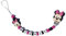 Attache tétine modèle Minnie fuschia