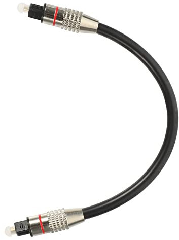 CHICAMPERA 0.2m Câble Audio Optique Câble Optique Numérique Mâle Vers Mâle Fibre Pour Home Cinéma