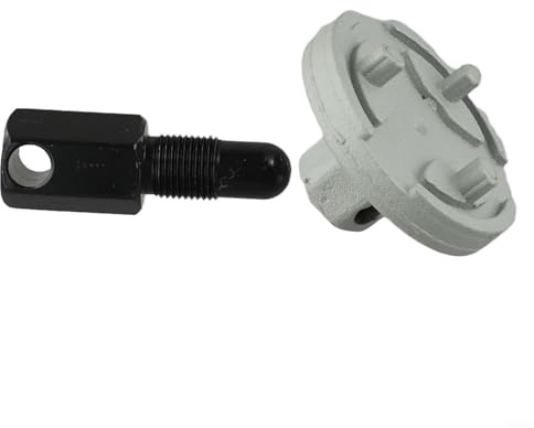 Valixirant Kettensägen-Demontagewerkzeug mit 14 mm Anschlag, Kupplungsschwungrad-Demontage 25 cc 52 58 2500 Modelle, Säge-Reparatursatz, Silber, 2er-Pack